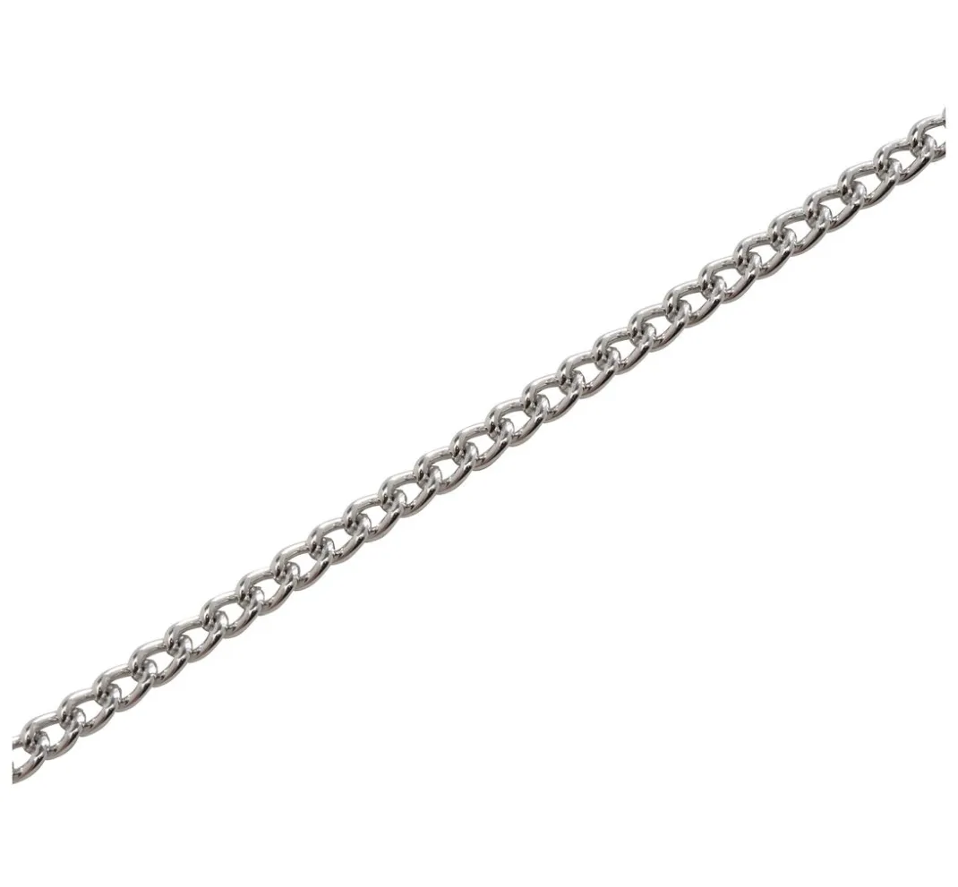 PRACHT Ketten>Gliederkette, 1 m, Aluminium, ca. B 3 x H 4 mm