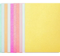 Rico Design Spezialpapier & -Karton|Scrapbooking>Glitterpapier "Candy Mix"