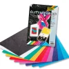 folia Spezialpapier & -Karton>Glitterpapier, 23x33 cm, 10 Blatt farbig sortiert