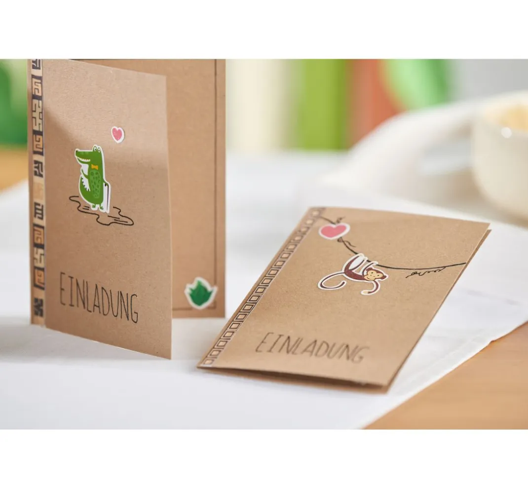 Kinder URSUS Weiteres|Sticker & Klebebänder>Glitzer-Sticker "Animals"