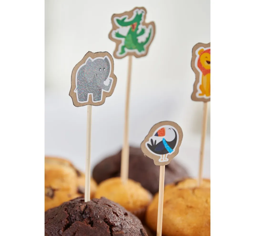 Kinder URSUS Weiteres|Sticker & Klebebänder>Glitzer-Sticker "Animals"