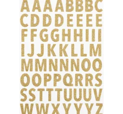 HobbyFun Scrapbooking|Kartengestaltung>Glitzer-Sticker "Buchstaben"
