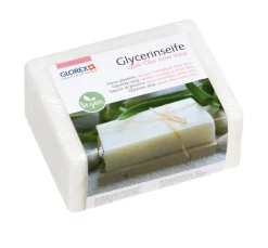 GLOREX Seifen-Design|Seifen>Glycerin Öko-Gießseife "Aloe Vera", opak