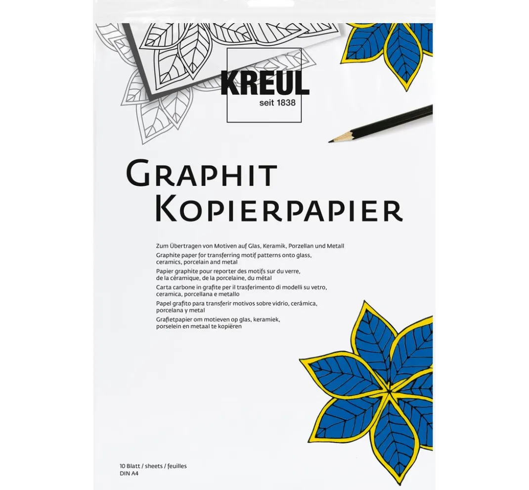 Kreul Glas- & Porzellanmalerei|Freundschaftsarmbänder>Graphitpapier
