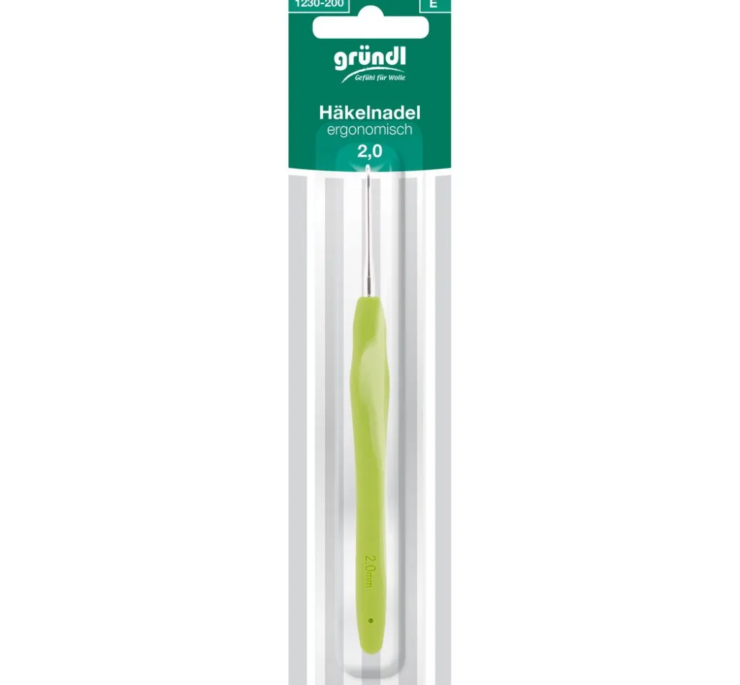gründl Häkelnadeln|Häkeln>Ergonomische Häkelnadel