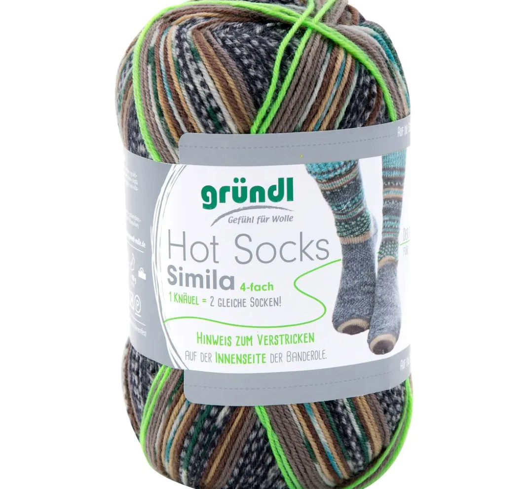 gründl Stricken|Sockenwolle>Hot Socks « Simila »