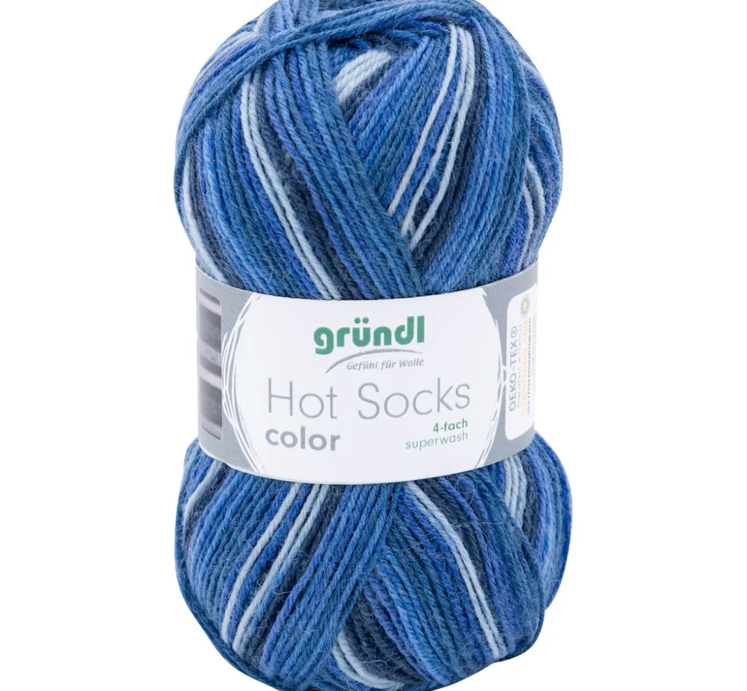 gründl Sockenwolle>Hot Socks "color"