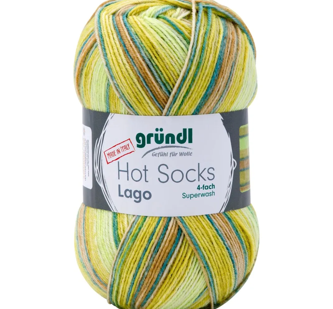gründl Sockenwolle>Hot Socks "Lago"