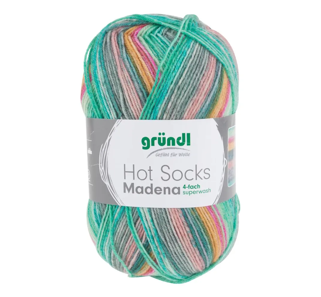 gründl Sockenwolle>Hot Socks "Madena"