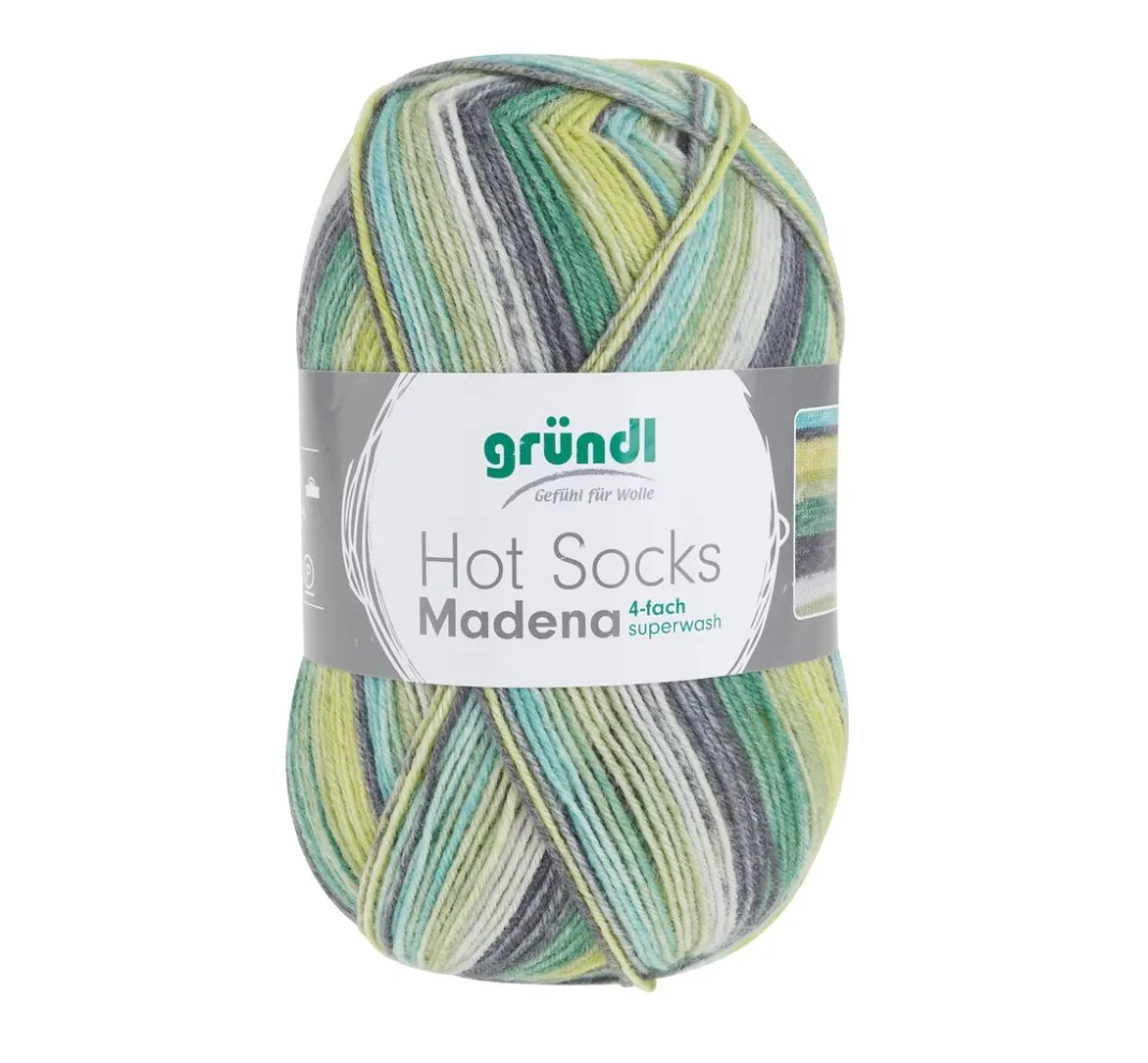 gründl Sockenwolle>Hot Socks "Madena"