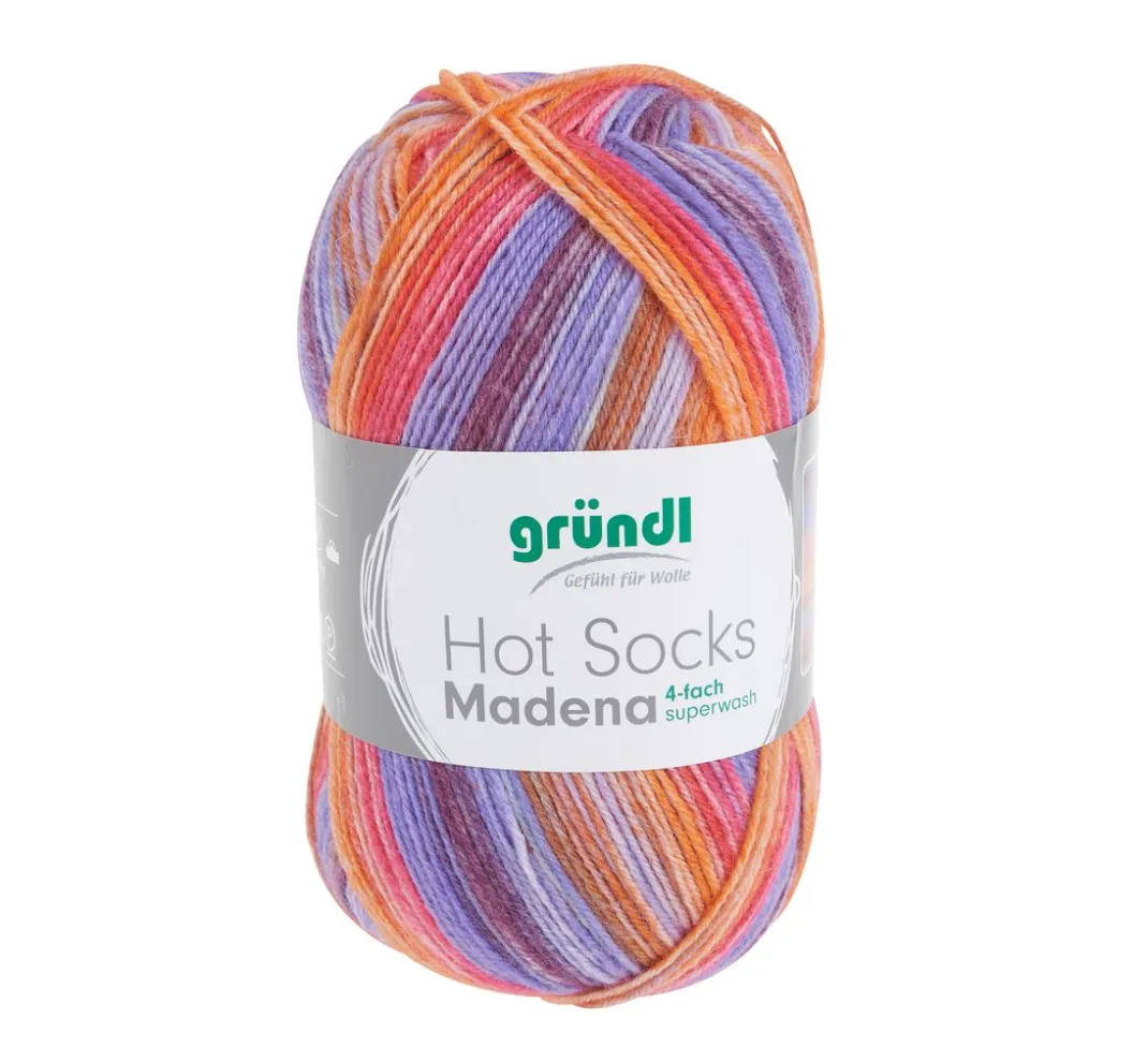 gründl Sockenwolle>Hot Socks "Madena"