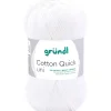 gründl Häkeln|Sockenwolle>Wolle "Cotton Quick uni"