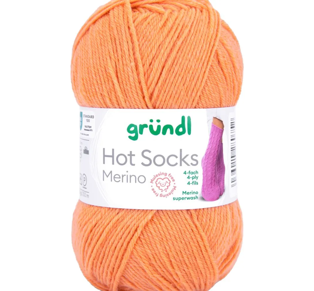 gründl Sockenwolle|Schurwolle>Wolle "Hot Socks Merino"