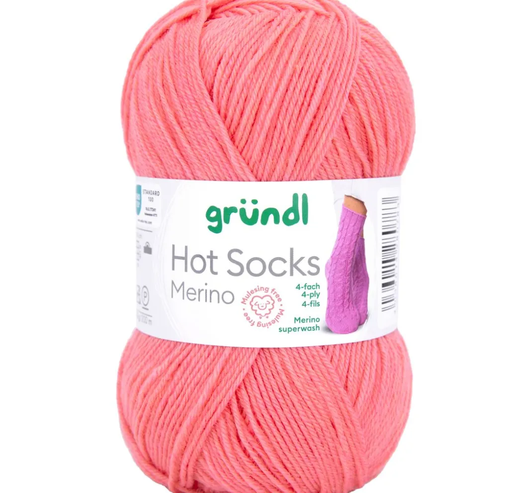 gründl Sockenwolle|Schurwolle>Wolle "Hot Socks Merino"