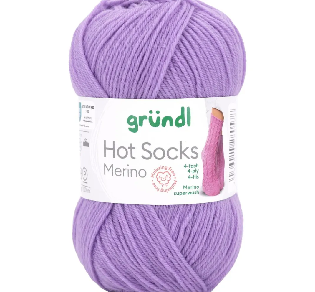 gründl Sockenwolle|Schurwolle>Wolle "Hot Socks Merino"