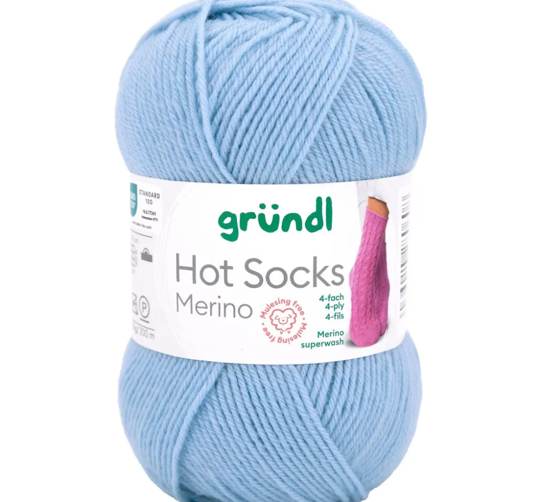 gründl Sockenwolle|Schurwolle>Wolle "Hot Socks Merino"