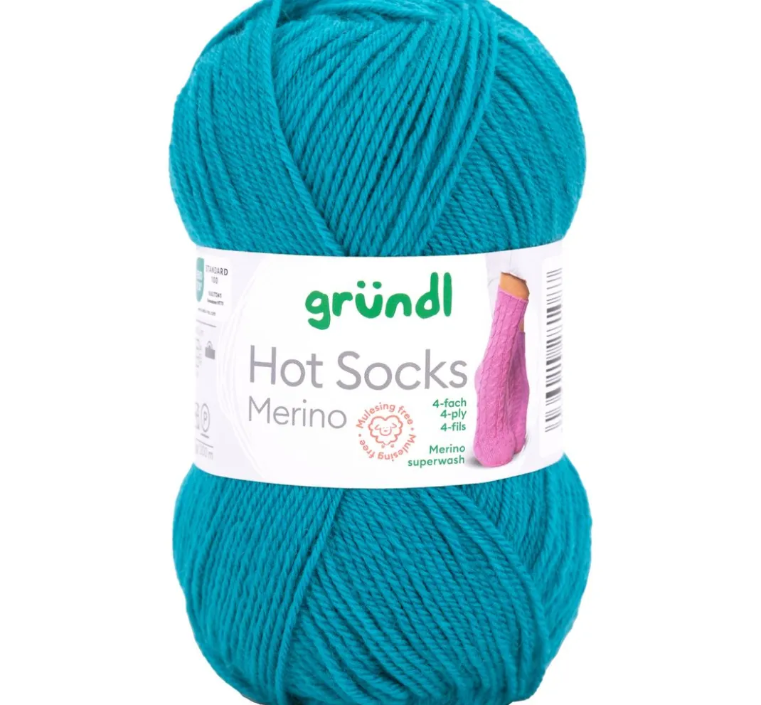 gründl Sockenwolle|Schurwolle>Wolle "Hot Socks Merino"