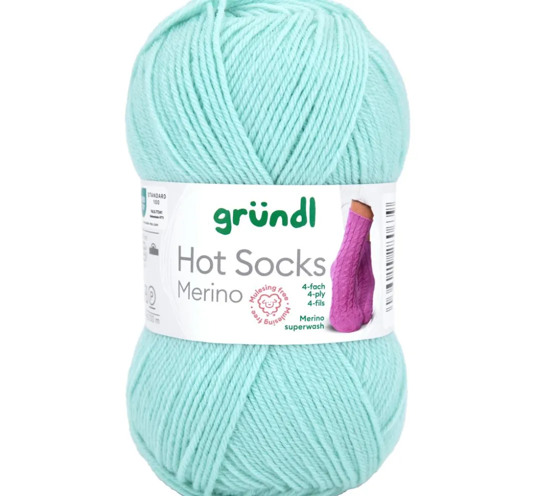 gründl Sockenwolle|Schurwolle>Wolle "Hot Socks Merino"