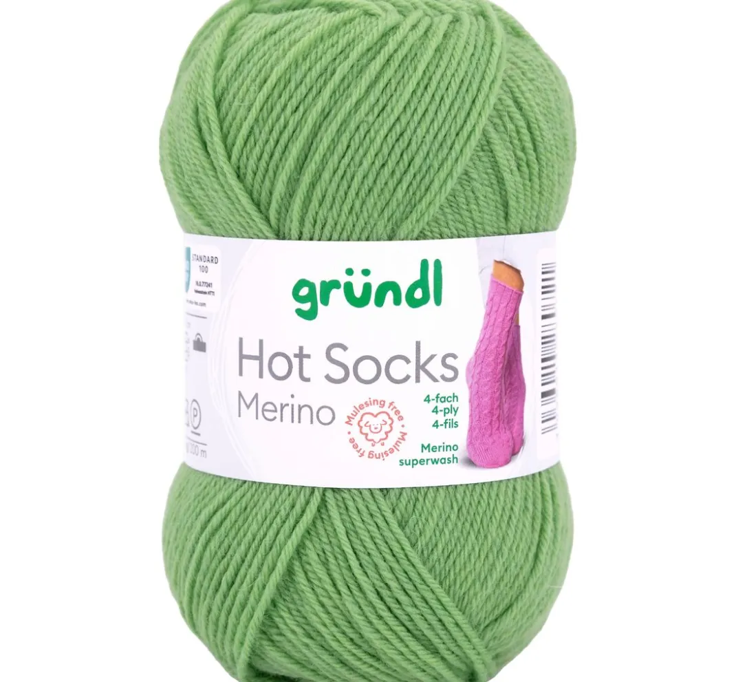 gründl Sockenwolle|Schurwolle>Wolle "Hot Socks Merino"