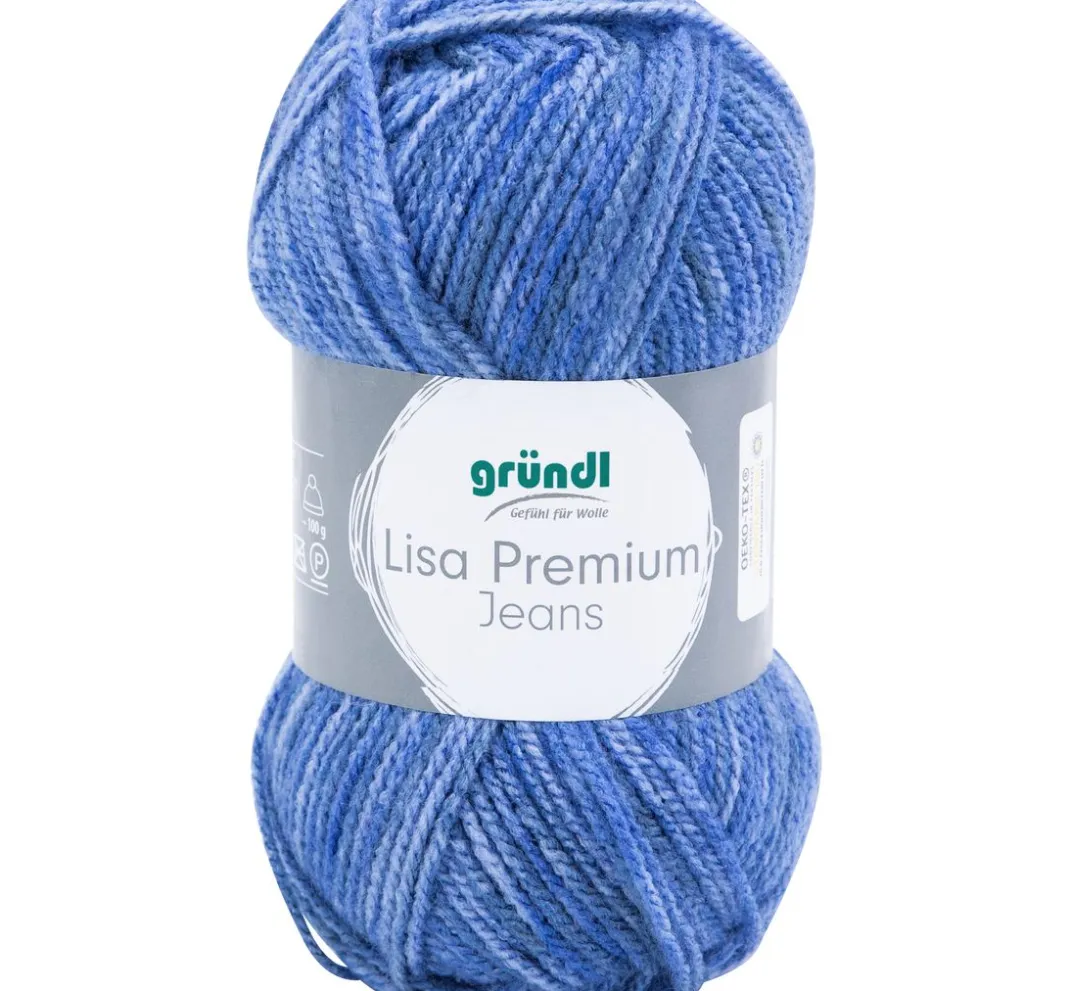 gründl Strickwolle>Wolle "Lisa Premium Jeans"