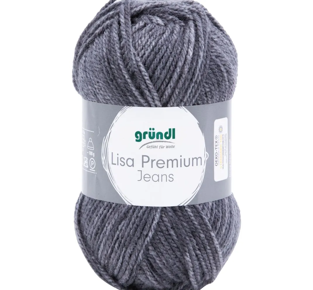 gründl Strickwolle>Wolle "Lisa Premium Jeans"