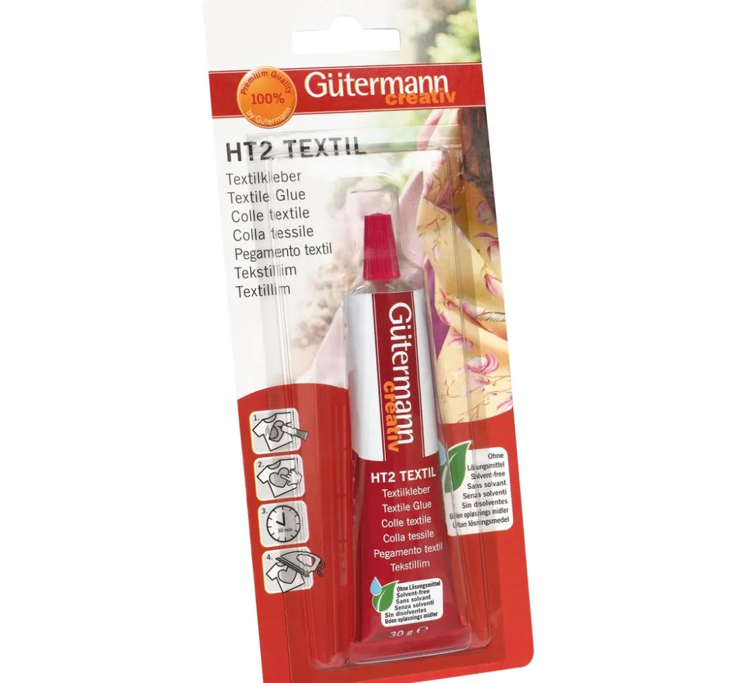 Gütermann creativ Textilkleber|Klebstoffe>Gütermann HT2 TEXTIL Textilkleber, lösungsmittelfrei