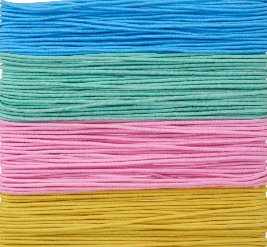 folia Bänder & Kordel|Dekoelemente>Gummischnüre "Pastell"