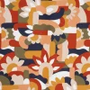 VBS Marktplatz Canvasstoff|Stoff Meterware>Halbpanama-Stoff "Naive Blumen"