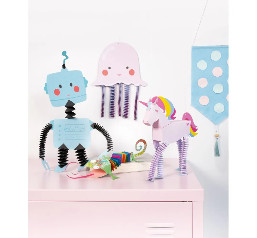 Kinder folia Papier-Bastelsets|Weitere Geschenkideen Für Kinder>Hexentreppen Bastelset "Charming Friends"