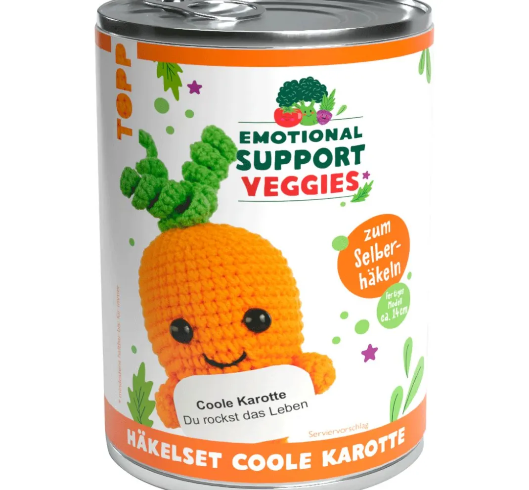 Topp Häkelset|Häkeln>Häkel-Set "Emotional Support Veggies"