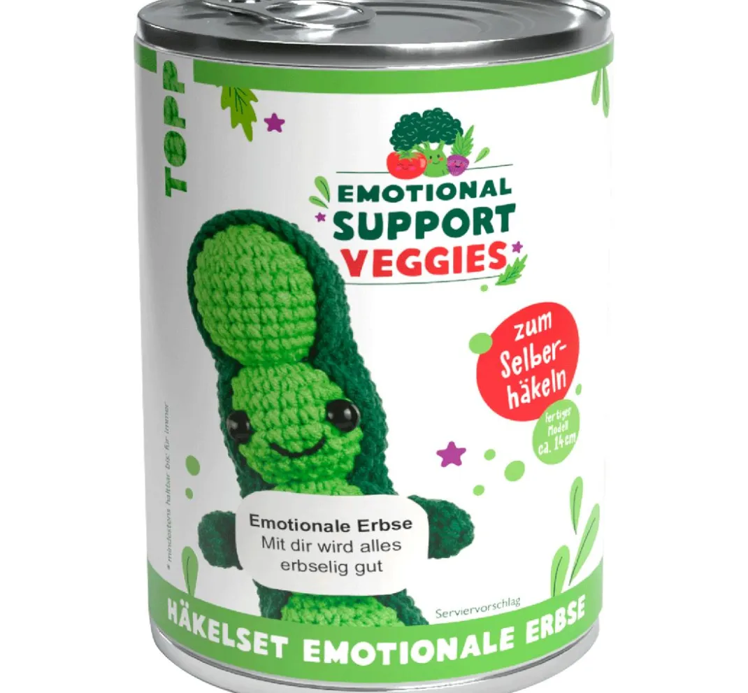 Topp Häkelset|Häkeln>Häkel-Set "Emotional Support Veggies"
