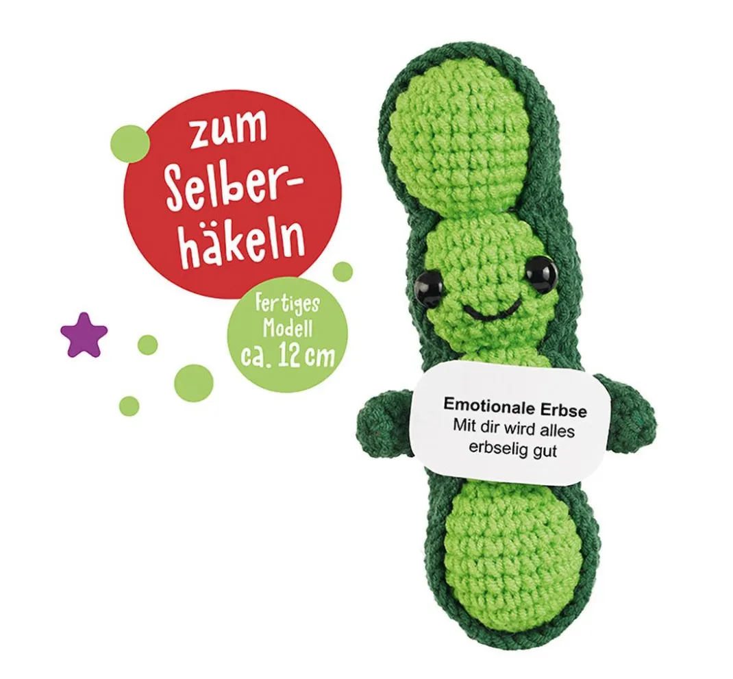Topp Häkelset|Häkeln>Häkel-Set "Emotional Support Veggies"