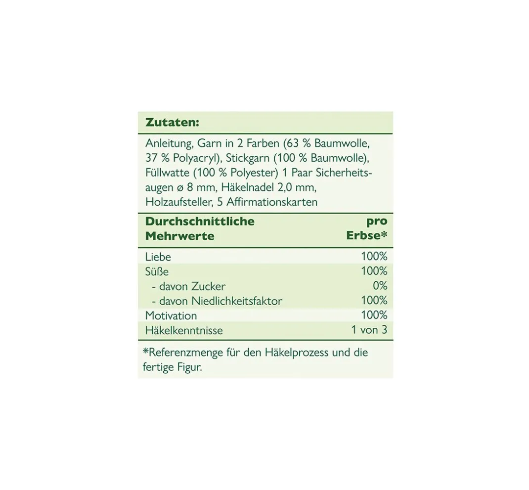 Topp Häkelset|Häkeln>Häkel-Set "Emotional Support Veggies"