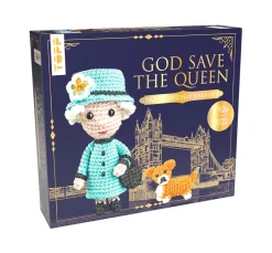 Kinder Topp Stricken & Häkeln|Häkeln>Häkelset "God save the Queen"