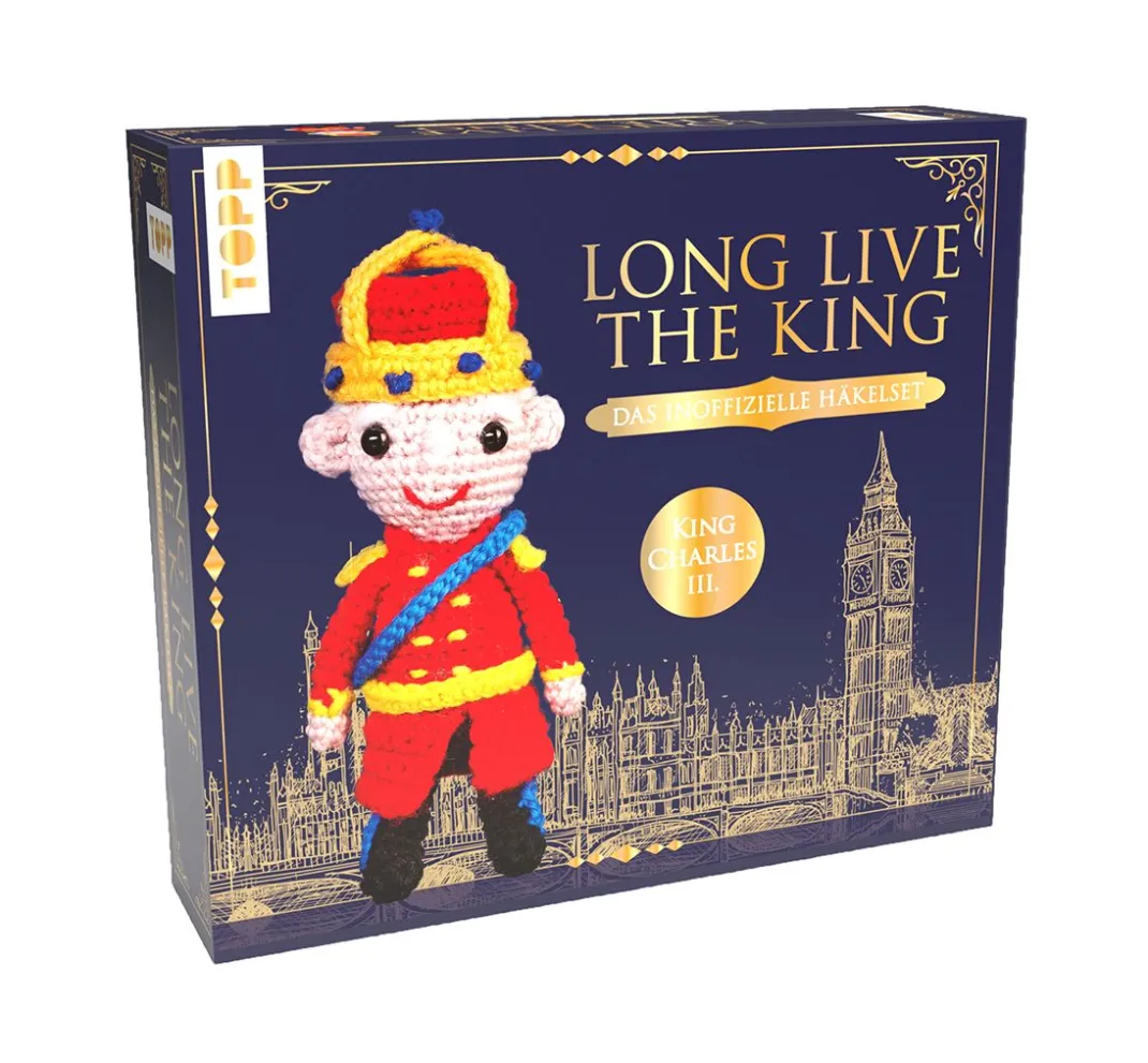 Kinder Topp Stricken & Häkeln|Häkeln>Häkelset "Long live the King"