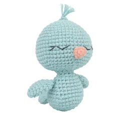 Kinder Knitty Critters Stricken & Häkeln|Häkelset>Häkelset "Vogel Chip"