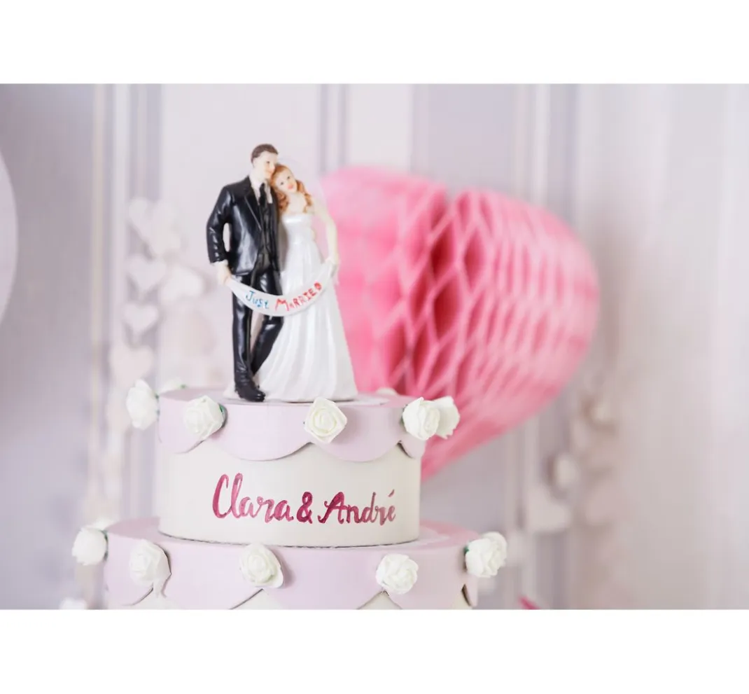 HobbyFun Dekofiguren & -Objekte>Hochzeitspaar "Just Married"