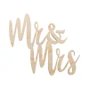 Rayher Holz, Mdf & Pappmaché>Holz Schriftzug Mini "Mr & Mrs"