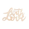 Rayher Holz, Mdf & Pappmaché>Holz Schriftzug Mini "With Love"