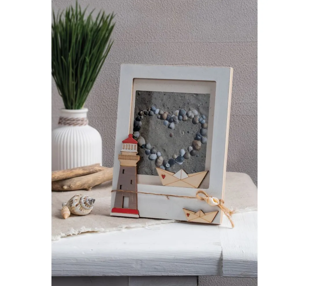 Rayher Streuteile>Holz Streuteile "Leuchtturm & Co"