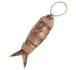 Othmar Decorations Anhänger|Holz, Mdf & Pappmaché>Holz-Anhänger Fisch