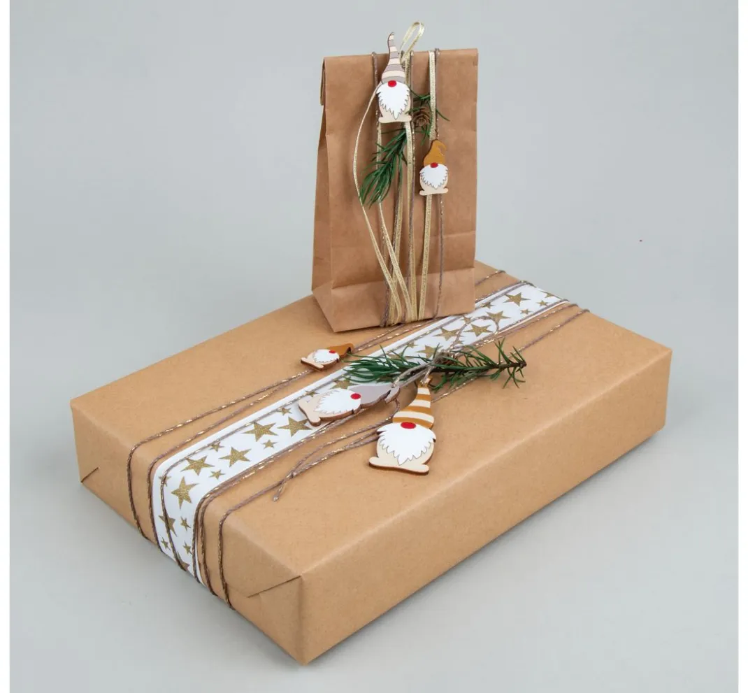 Rayher Anhänger|Holz, Mdf & Pappmaché>Holz-Anhänger "Wichtel", mit Kordel