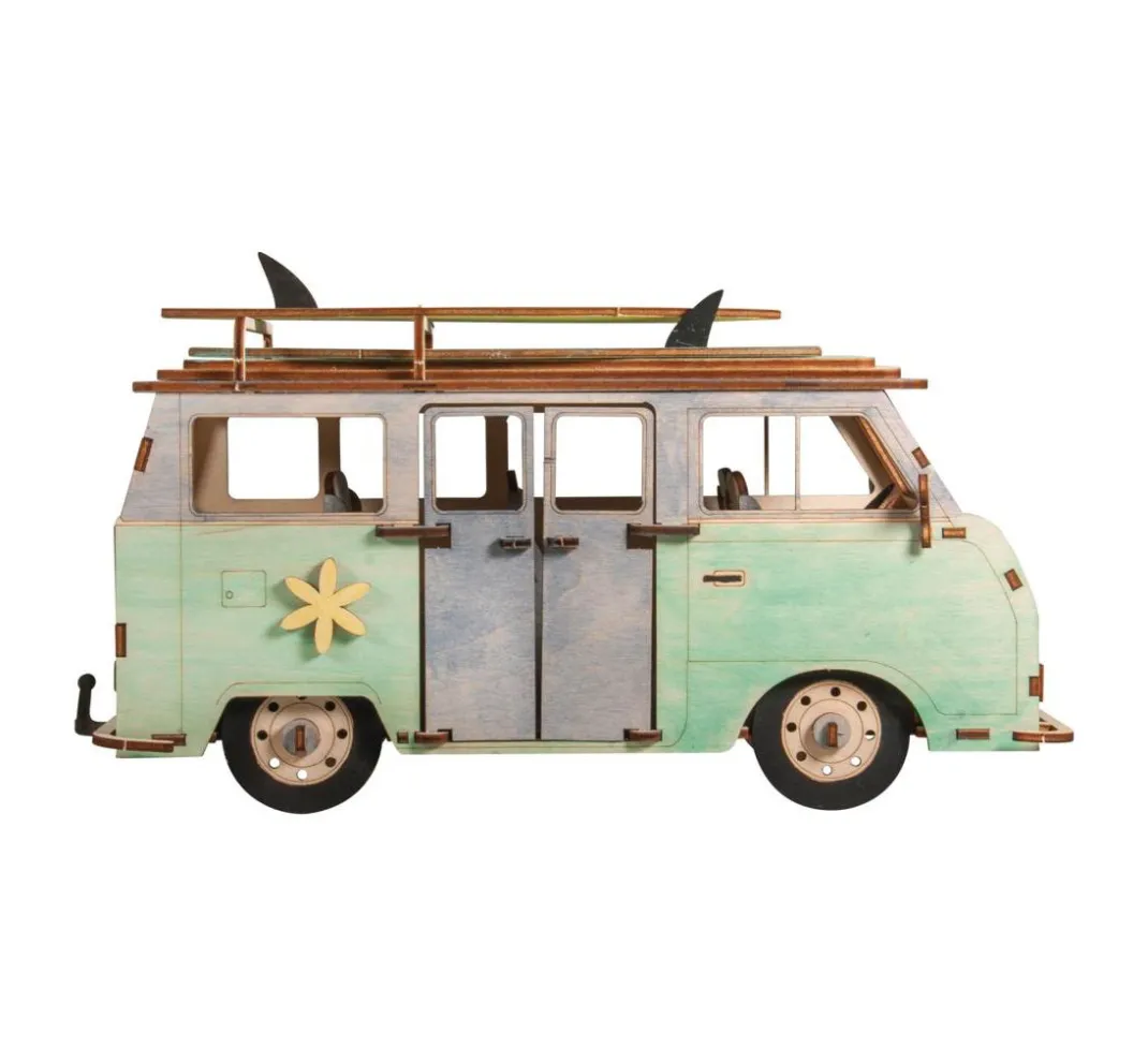 Rayher Holz, Mdf & Pappmaché|Serviettentechnik>Holzbausatz "Campingbus"