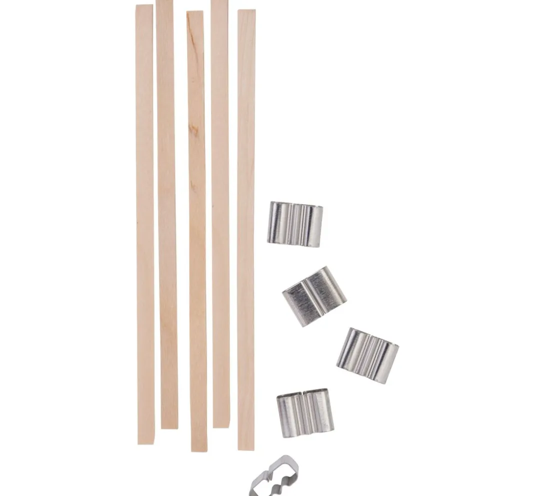 Stellwag creative Kerzen Gestalten>Holzdochte mit Halter