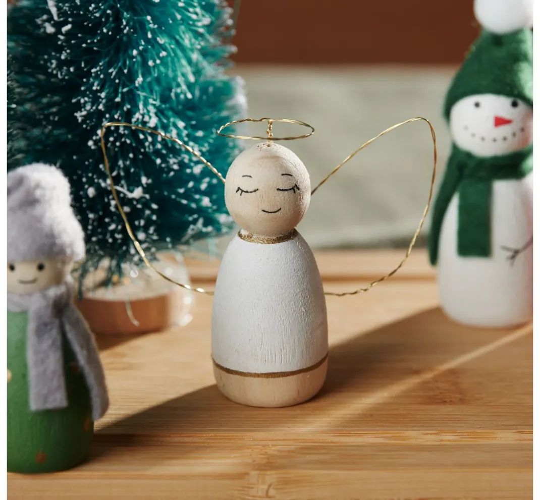Kinder creativ company Marionetten & Figuren|Holz, Mdf & Pappmaché>Holzfigur "Kegel"