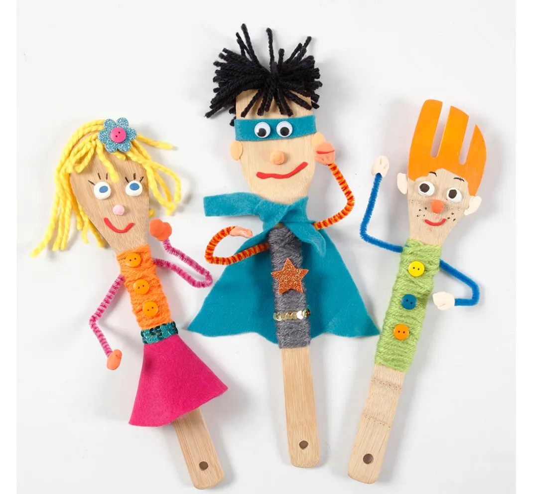 creativ company Holz, Mdf & Pappmaché>Holzlöffel Bambus