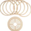 Rayher Lampen-Design|Lampenschirme & Lampenfüße>Holzringe-Set "Lampenschirm Natur"