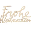 Rico Design Holz, Mdf & Pappmaché>Holzschriftzug "Frohe Weihnachten"