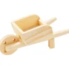 Rayher Miniaturen|Dekofiguren & -Objekte>Holzschubkarre