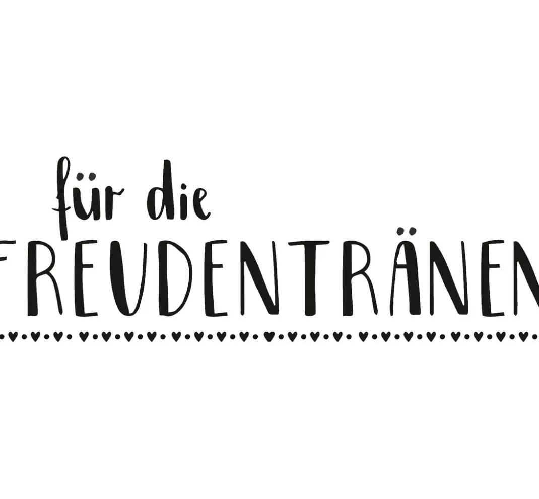 Heyda Stempel & Zubehör|Kartengestaltung>Holzstempel "Freudentränen"